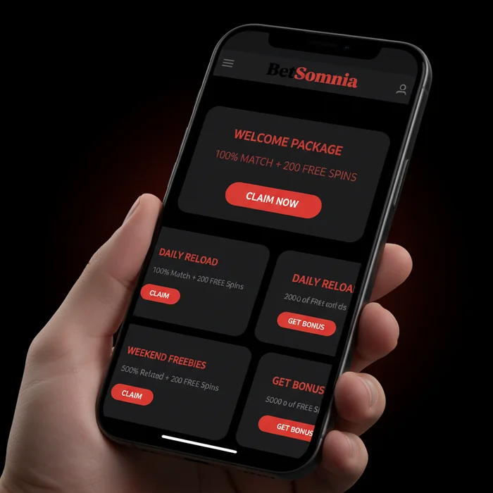 BetSomnia Casino Bonus